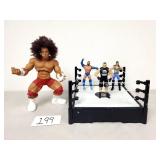 WWE Ring and Action Figures (No Ship)