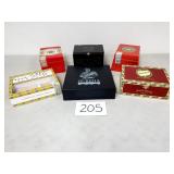 6 Cigar Boxes
