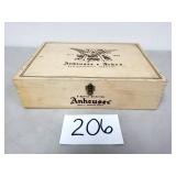 Anheuser & Fehrs Wood Wine / Keepsake Box