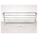 Vintage Steel Pipe Rail(?)  (No Ship)