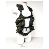 US Military Camo Tactical Vest + Belt