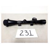 Redfield 3X-9X Scope with Weaver 1" Rings