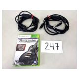 Xbox 360 Rocksmith with 2 USB Guitar Adapters