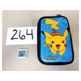 Nintendo 3DS Pokemon Alpha Sapphire Game + Case