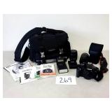 Canon EOS Rebel XSi w/ Lenses & Accessories