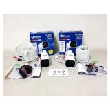 2 Swann HD Bullet Security Cameras