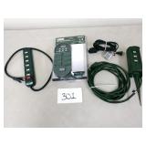 New Digital Timer Yard Stake + Power Strips