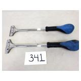 (2) 4" Scrapers