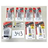 E6000 Adhesive Tubes