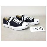 Converse Jack Purcell Black Leather Low Top Shoes