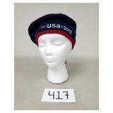 Roots 2002 Olympics Fleece Beret Hat