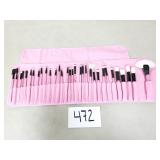 New Vander 32-Piece Make-Up Brush Set - Pink