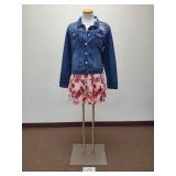 Ashley Mason Denim Jacket + New Wet Seal Skirt