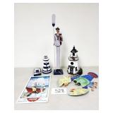 Nautical-Themed Decorative Collectibles (No Ship)