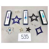Star and Raindrop Suncatchers / Ornaments