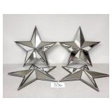 x4 Mirrored Star Wall Decor (No Ship)