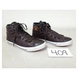 Converse Chuck Taylor Fresh Hi Brown Leather Shoes