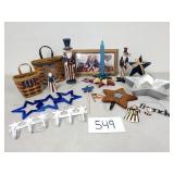 Americana Decorative Collectibles (No Ship)