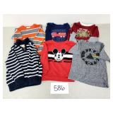 4 Toddler Shirts & 2 Sweaters - Size 2T & 3T