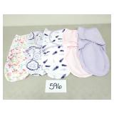 5 NoJo Just Swaddled Swaddle Baby Blankets
