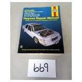 Haynes Repair Manual - Lincoln 1970-2001