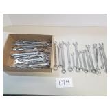 Lot of Assorted SAE Wrenches