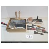 Lot of Assorted Drywall Tools