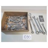 Lot of Assorted Craftsman Metric and SAE Wrenches