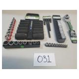 Lot of Assorted Socket Sets, Extension Set, etc.