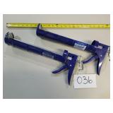 Lot of 2 Workforce Smooth Rod 29 oz. Caulk Guns