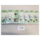 Lot of 6 Feit Electric 60 Watt LED Lightbulbs
