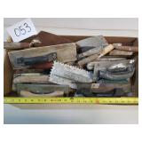 Lot of Assorted Masonry Tools