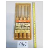 Buck Bros. 4-Piece Wood Turning Tool Set