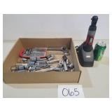 Lot of Assorted Sockets, Ratchet, Extensions, etc