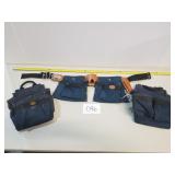Durolite Tool Belt Bag and 2 CLC Tool Belt Pouche.