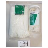 Lot of Assorted Commercial Electric Cable Ties
