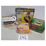 Central Pneumatic Air Tools and Manual Palm sander