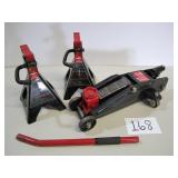 Team Mechanix 2 Ton Floor Jack & 2 Ton Jack Stands
