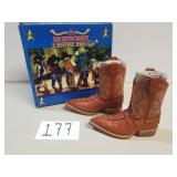 Kids Los Altos Cowboy Boots Size 8.5