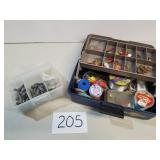Flambeau Tackle Box with Fishing Tackle & Lead Wes