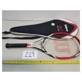 Wilson K Bold Tennis Racket with Soft Case