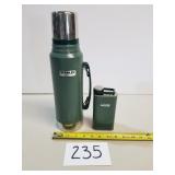 Stanley 1.1qt. Thermos and 8oz. Flask