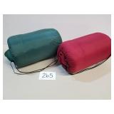 Lot of 2 Sleeping Bags