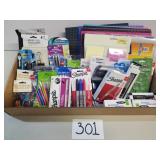 Lot of Assorted School and Office Supply