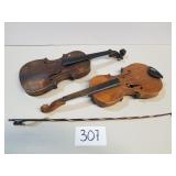 2 Violins and Bow