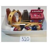 Assorted Music Makers, Instruments and Accessories