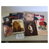 Lot of 9 Vintage Song Books
