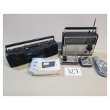 Lot of Vintage and Portable Radios