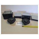 Lot of Assorted Automotive Radios and Speakers