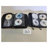 Full Binder of CD discs.